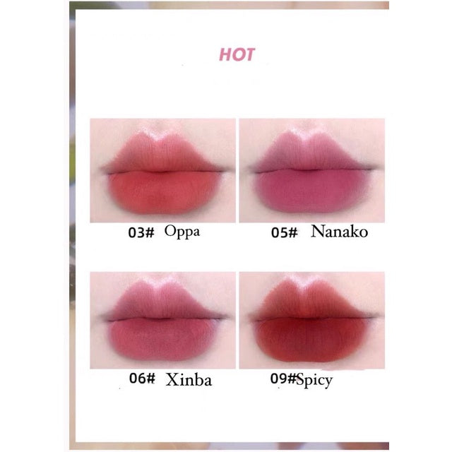 FLORTTE Nice To Meet Chu Matte Lip Mud Flortte 初吻系列初吻霜哑光唇泥