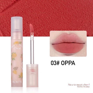 FLORTTE Nice To Meet Chu Matte Lip Mud Flortte 初吻系列初吻霜哑光唇泥