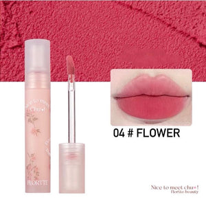 FLORTTE Nice To Meet Chu Matte Lip Mud Flortte 初吻系列初吻霜哑光唇泥