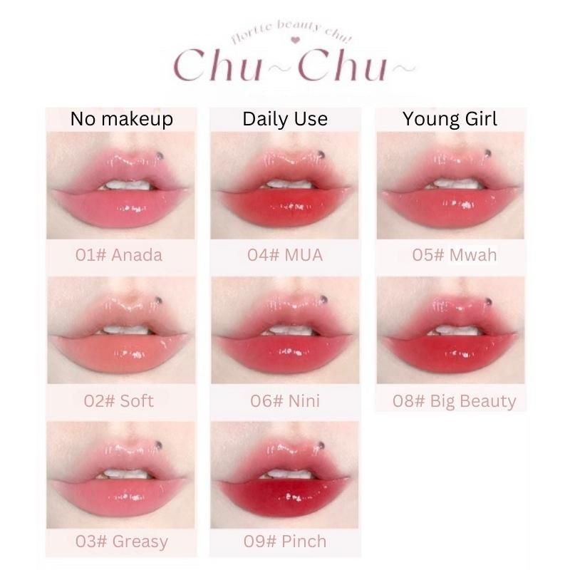 FLORTTE Nice to Meet Chu Jelly Lipstick Flortte 初吻系列初吻棒果冻唇膏笔