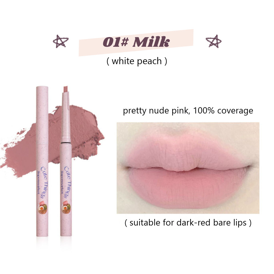 FLORTTE Super Beauty Lip Liner Hold Makeup Shape Lipstick FLORTTE 怪美莉亚系列唇线笔