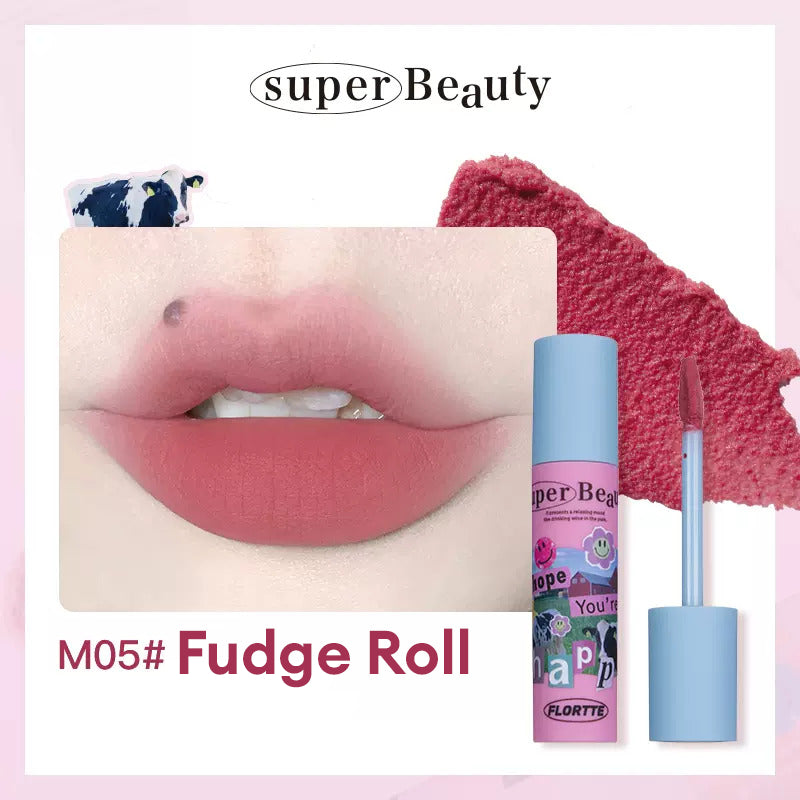 FLORTTE Super Beauty Lip Mud Lipstick FLORTTE 怪美莉亚系列奶糕唇霜