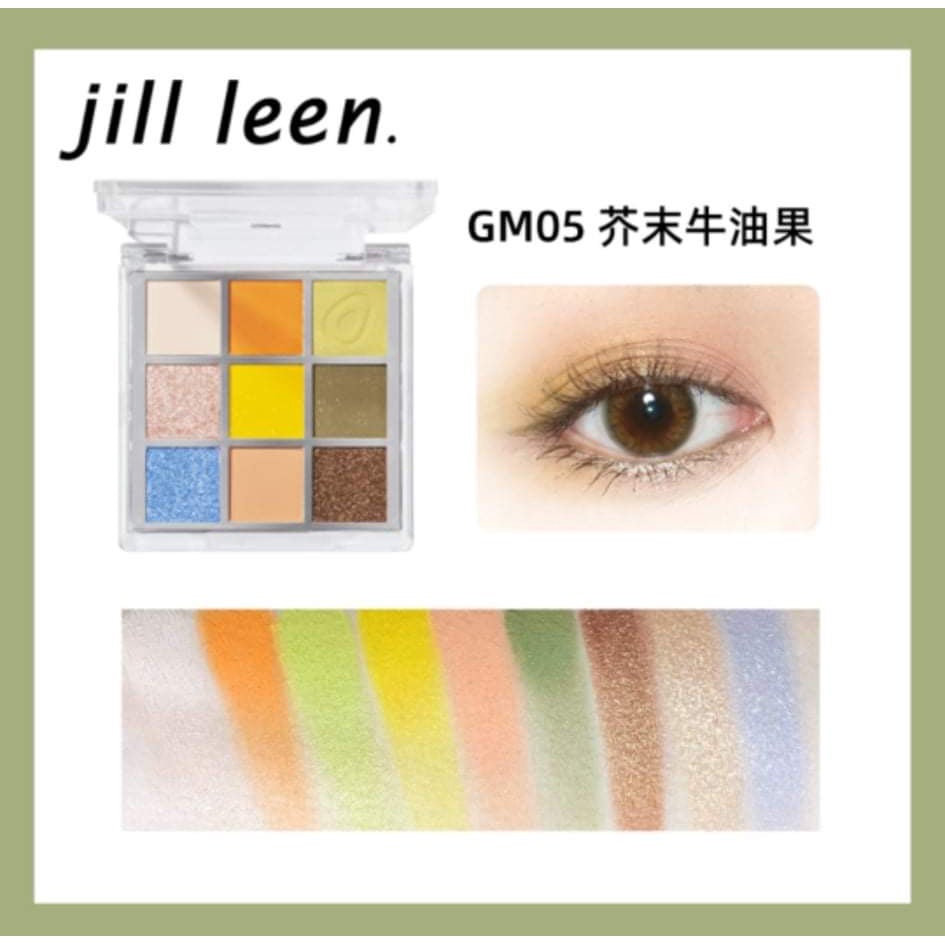 JILL LEEN Show Color Mini Eyeshadow Palette Jillleen 炫色迷你眼影盘 九宫格眼影盘