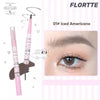 (COCO EXCLUSIVE) FLORTTE Good Fat Friend Club Double-Headed Eyebrow Pencil 花洛莉亚好胖友双头染眉膏刀峰眉笔