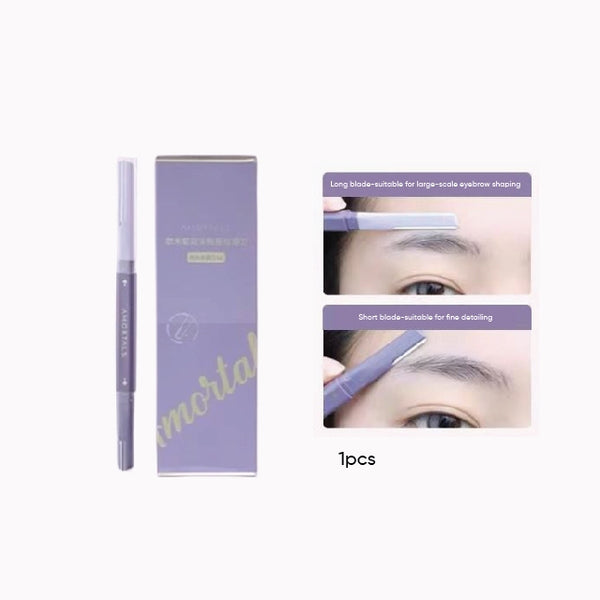 (COCO EXCLUSIVE) AMORTALS x Wiggle Double Headed Eyebrow Trimmer 尔木萄Wiggle联名双头修眉刀 刮眉刀工具