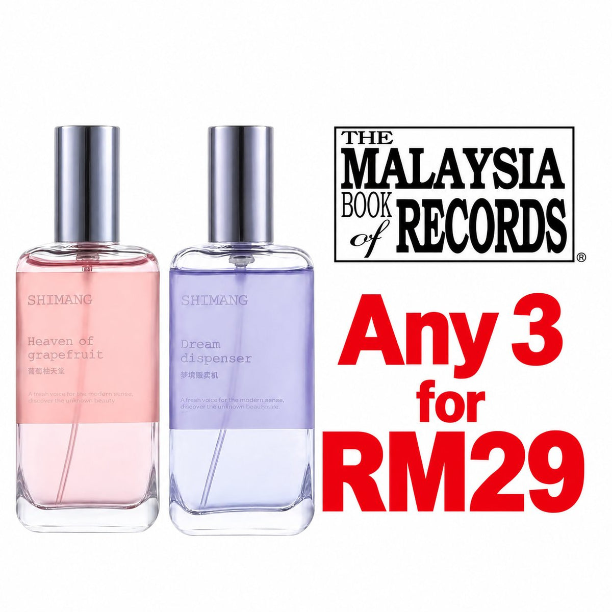 SHIMANG Young Girl Perfume (20ml) — Any 3 for RM29