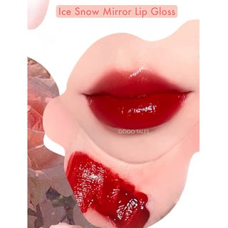 GOGO TALES Ice Snow Mirror Lip Gloss Gogotales