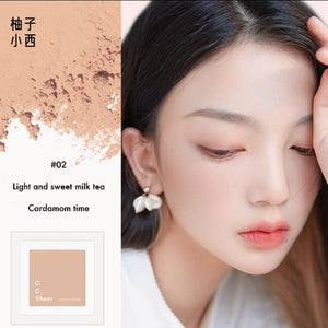 CC SHEER Blush Powder 柚子小西柔焦显白腮红