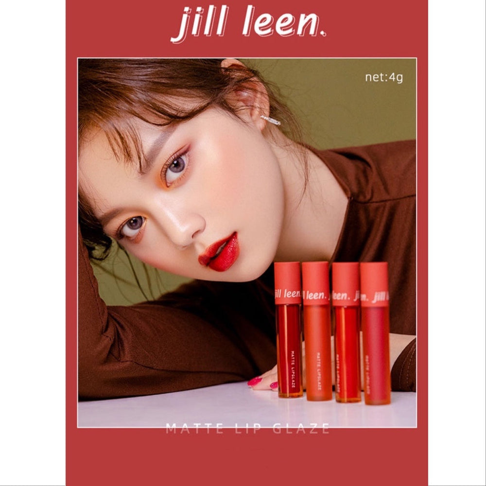 JILL LEEN Matte Velvet Lip Glaze Jillleen 雾色哑光丝绒唇釉