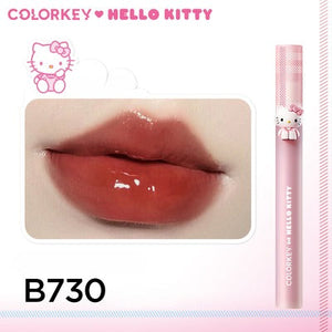 COLORKEY X Cinnamoroll / Hello Kitty Airy Velvet Lip Lacquer and Airy Lip Mirror Series Colorkey珂拉琪玉桂狗/凯蒂猫唇釉丝绒雾面口红