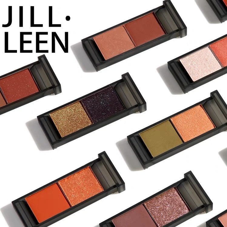 JILL LEEN Dual Colors Eyeshadow Palette Jillleen 双色抽屉眼影盘