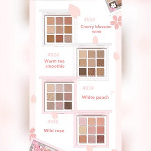 HOLD LIVE Sakura Blossom Eyeshadow Palette Holdlive 落舞樱花眼影盘