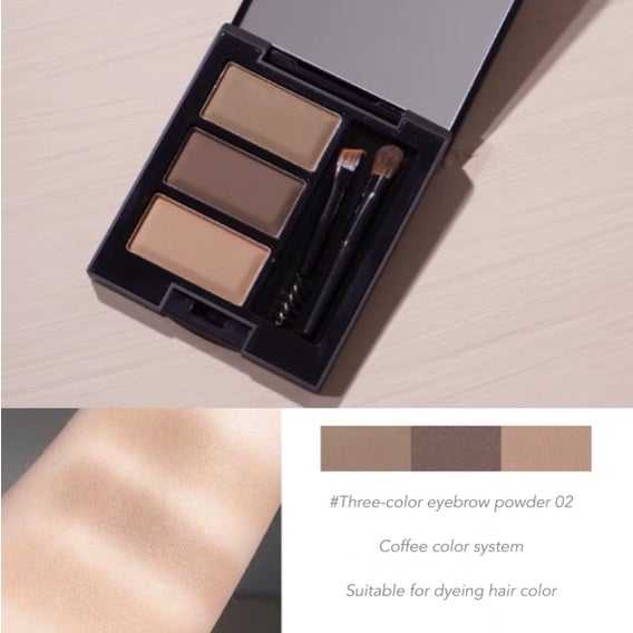 JILL LEEN Hardcover Eyebrow Powder Beginner-Friendly Waterproof Natural Long-lasting Jillleen 精装眉粉初学者防水自然不易掉色