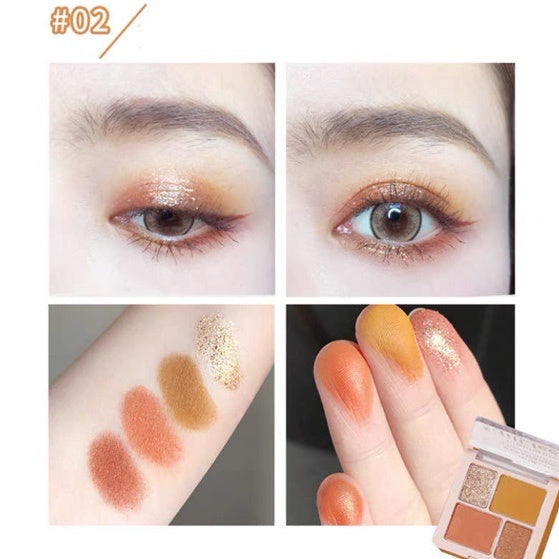 JILL LEEN 4 Colors Eyeshadow Palette Jillleen 四色眼影盘