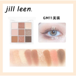 JILL LEEN Show Color Mini Eyeshadow Palette Jillleen 炫色迷你眼影盘 九宫格眼影盘