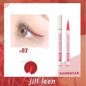 JILL LEEN Color Liquid Eyeliner Waterproof Long-lasting Jillleen 彩色眼线液笔防水持久极致细头