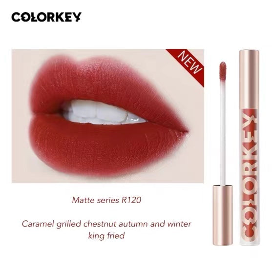 COLORKEY Airy Lip Lacquer Matte Liquid Lipstick Lip Gloss Colorkey 珂拉琪空气唇釉丝绒雾镜面哑光漆光唇釉