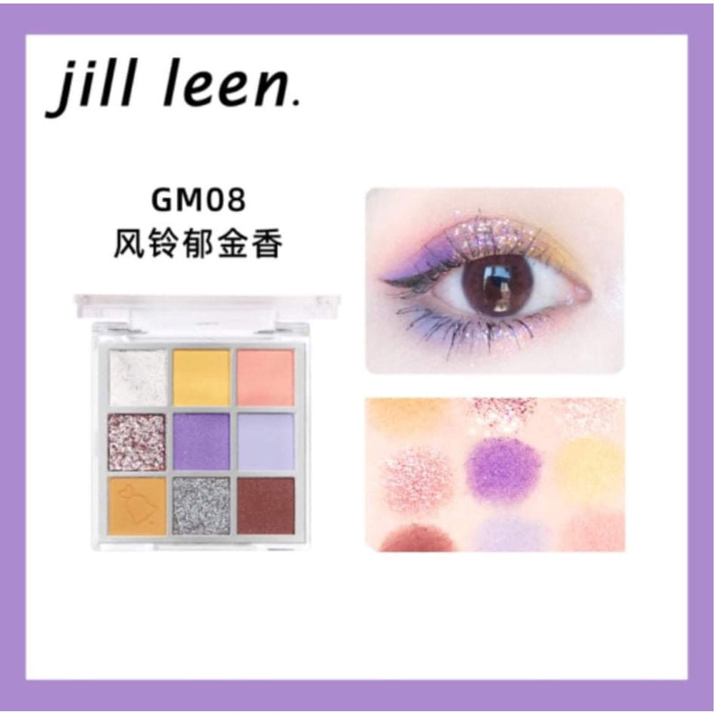 JILL LEEN Show Color Mini Eyeshadow Palette Jillleen 炫色迷你眼影盘 九宫格眼影盘