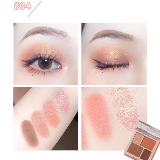 JILL LEEN 4 Colors Eyeshadow Palette Jillleen 四色眼影盘