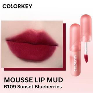 COLORKEY Mousse Lip Mud Matte Texture Lip Gloss Liquid Lipstick Non-Drying Colorkey 小彩弹慕斯唇泥