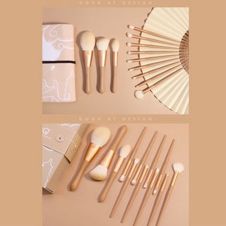 MSQ Roly Poly Makeup Brush Set 魅丝蔻12支不倒翁化妆刷套装全套 (12 Pcs)