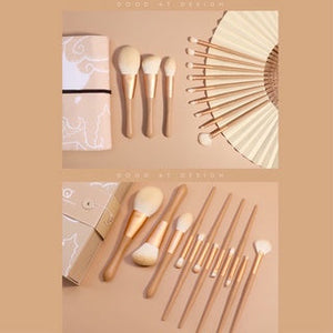 MSQ Roly Poly Makeup Brush Set 魅丝蔻12支不倒翁化妆刷套装全套 (12 Pcs)