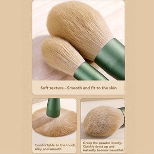 MSQ Green Smith Makeup Brush Set 支青萝化妆刷套装全套 (10 Pcs)