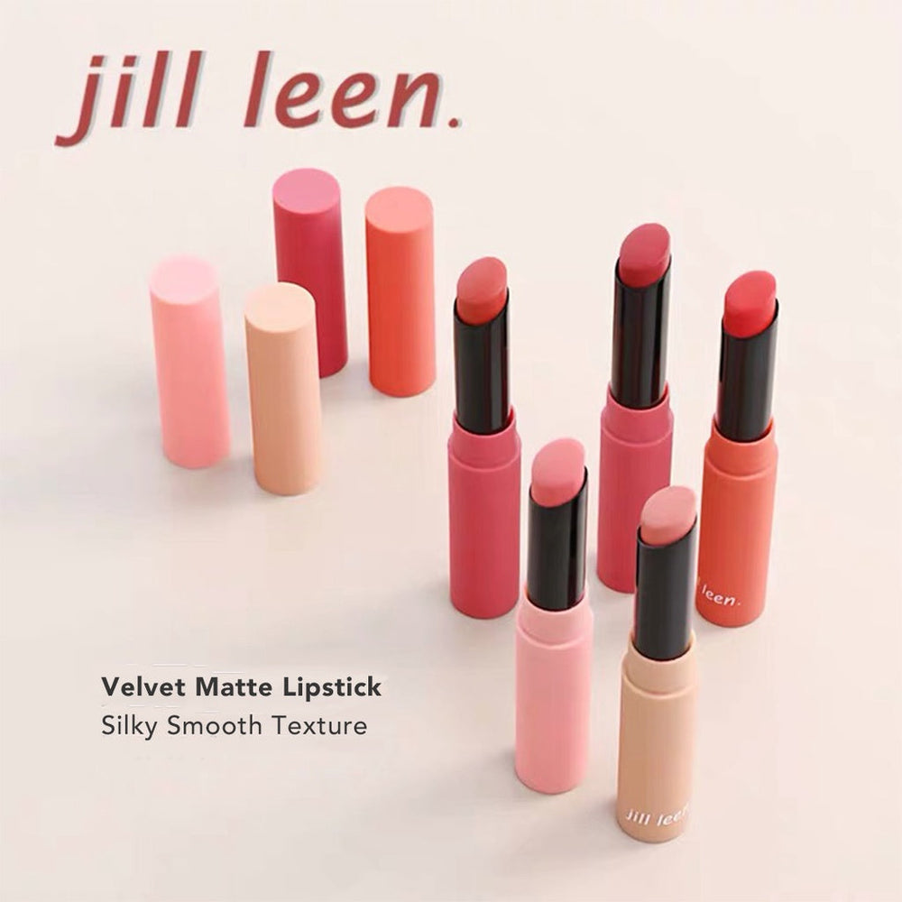 JILL LEEN Velvet Matte Lipstick Jillleen 丝绒哑光唇膏口红