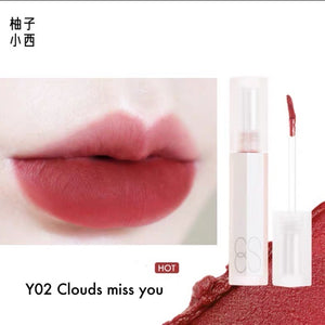 CC SHEER Cloud Velvet Powder Mist Lip Cream CC SHEER 柚子小西云朵绒绒粉雾唇霜