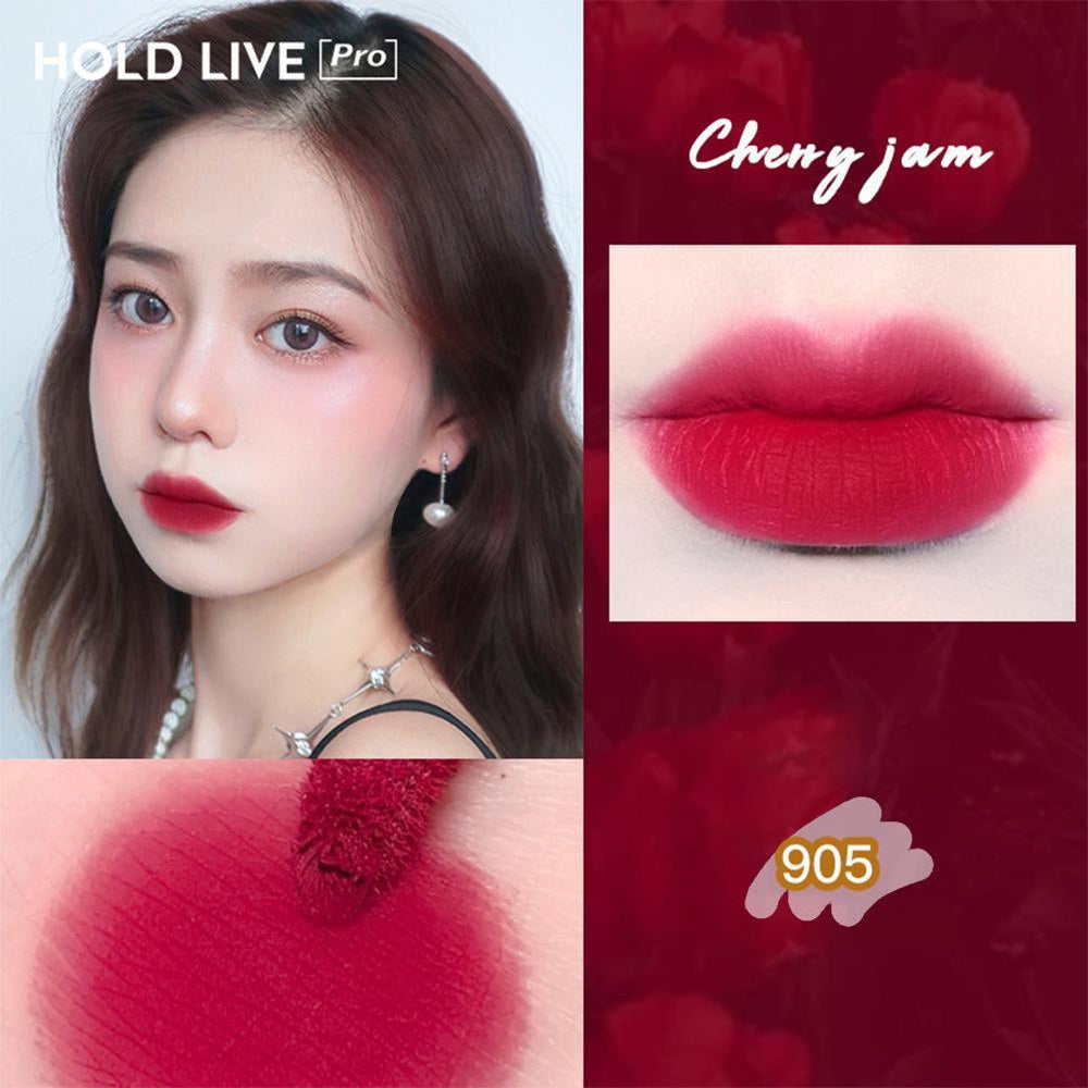 HOLD LIVE Color School Lip Gloss Liquid Lipstick Holdlive 糖果纸丝绒雾面口红 水光金闪透明果冻唇彩