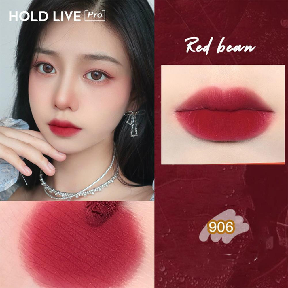 HOLD LIVE Color School Lip Gloss Liquid Lipstick Holdlive 糖果纸丝绒雾面口红 水光金闪透明果冻唇彩