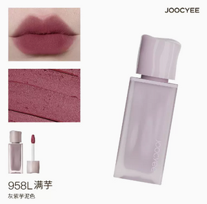 JOOCYEE Muddy Gloss Velvet Lip Matte Lipstick Joocyee 酵色粉雾丝绒唇釉唇泥哑光雾面