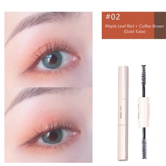 JILL LEEN Double Sided Mascara Long-Lasting Makeup Effect Jillleen 双头睫毛膏