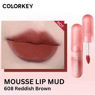 COLORKEY Mousse Lip Mud Matte Texture Lip Gloss Liquid Lipstick Non-Drying Colorkey 小彩弹慕斯唇泥