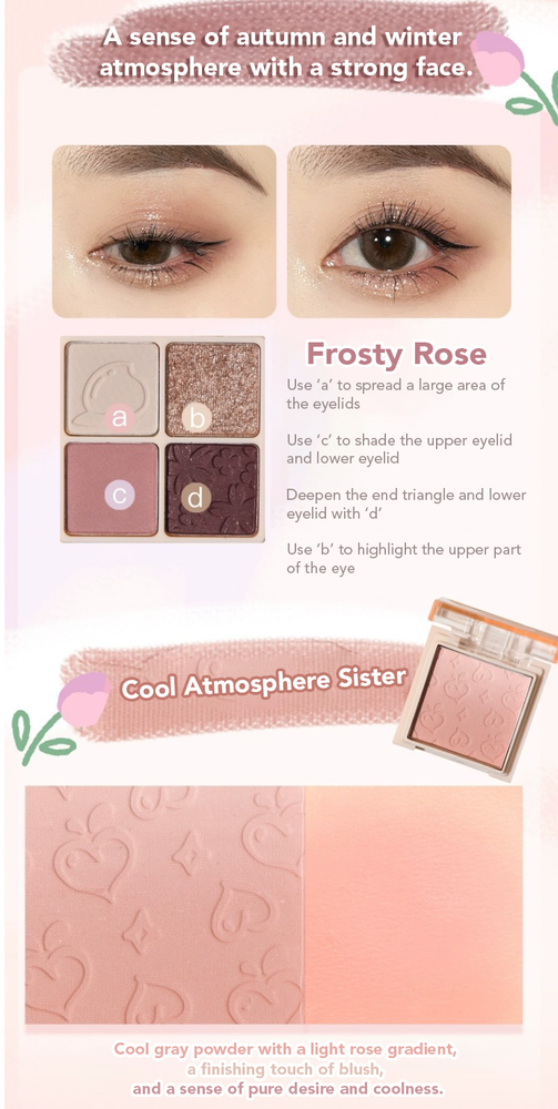 GOGO TALES Blush Eyeshadow All-in-One Palette Gogotales 戈戈舞腮红眼影一体盘