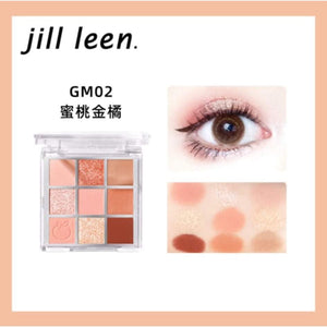 JILL LEEN Show Color Mini Eyeshadow Palette Jillleen 炫色迷你眼影盘 九宫格眼影盘