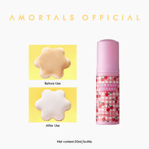 AMORTALS x Wiggle Puff Cleansing Mousse Makeup Tools Cleanser (50ml) 尔木萄Wiggle联名清而易举粉扑清洗慕斯 化妆工具清洗剂 (50ml)