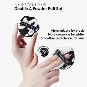 Amortals Double A Powder Puff Set 尔木萄双A粉扑套盒