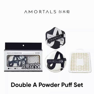 Amortals Double A Powder Puff Set 尔木萄双A粉扑套盒