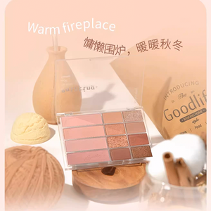 GOGO TALES Pink Mist Soft Focus Powder Blusher Eyeshadow Palette Gogotales 戈戈舞粉雾柔焦腮红眼影盘 眼影腮红二合一体盘