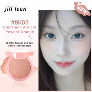 Jill Leen Colourful Soft Matte Baked Blush Blusher Jillleen 柔雾烘焙腮红 氛围感腮红盘