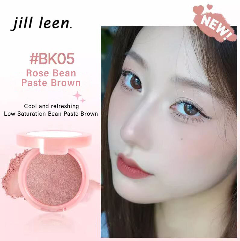 Jill Leen Colourful Soft Matte Baked Blush Blusher Jillleen 柔雾烘焙腮红 氛围感腮红盘