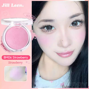 Jill Leen Colourful Soft Matte Baked Blush Blusher Jillleen 柔雾烘焙腮红 氛围感腮红盘