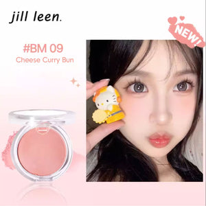 Jill Leen Colourful Soft Matte Baked Blush Blusher Jillleen 柔雾烘焙腮红 氛围感腮红盘