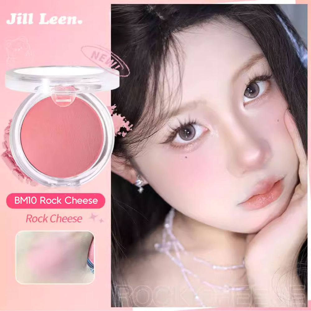 Jill Leen Colourful Soft Matte Baked Blush Blusher Jillleen 柔雾烘焙腮红 氛围感腮红盘