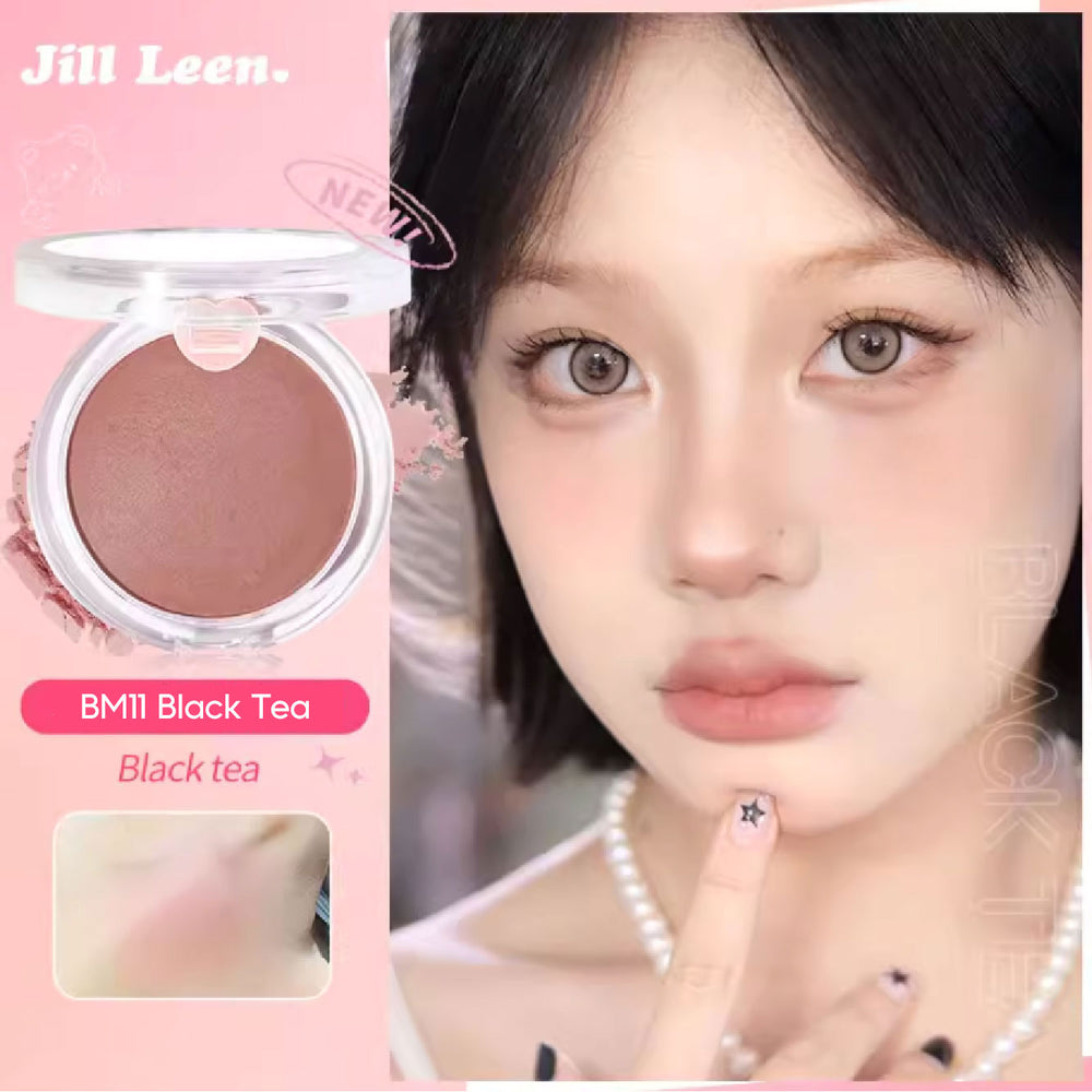 Jill Leen Colourful Soft Matte Baked Blush Blusher Jillleen 柔雾烘焙腮红 氛围感腮红盘