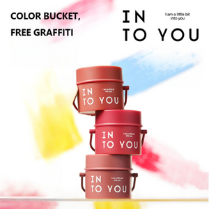 INTOYOU Lip Cheek Dual-use Barrel Lip Clay Into you唇颊两用桶装唇泥