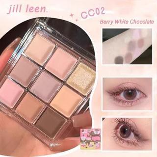 Jill Leen Chocolate 9 Color Eyeshadow Palette Jillleen 巧克力九色眼影盘 大地色