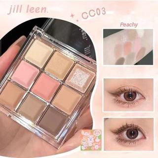 Jill Leen Chocolate 9 Color Eyeshadow Palette Jillleen 巧克力九色眼影盘 大地色