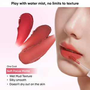 CHIOTURE Double Effect Double-Headed Lip Glaze Mirror Glossy Lipstick Chio ture 稚优泉双头唇釉组合 镜面水光唇蜜不沾杯口红